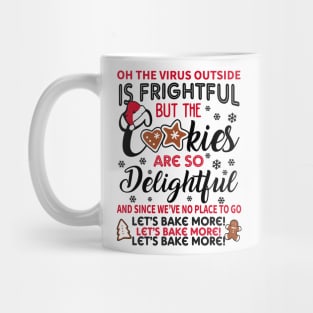 Ugly Christmas Sweater For Baking Addicts Mug